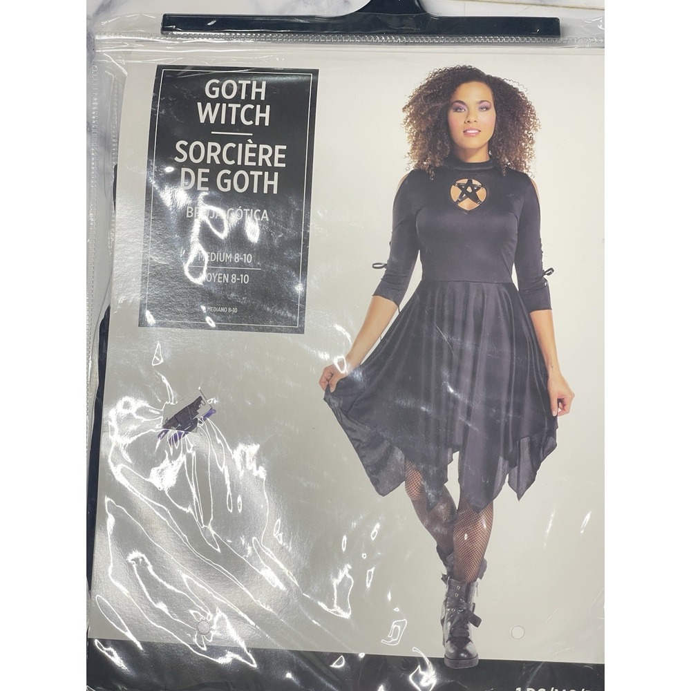 Goth Witch Adult‎ Dress Size Small 4-6-NEW
